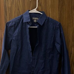 Van Heusen Navy Button Down Kid’s Shirt